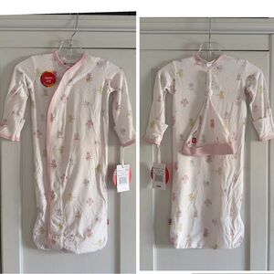 Magnetic Me Pink Baby Beats Modal Magnetic Gown + Hat Size Newborn - 3 Months